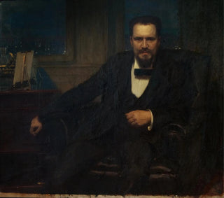 Oscar Bjrck - Portrait of Ernest Thiel.webp