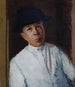 Portrait einer Dame - Oscar Ghiglia — Ansicht des Kunstwerks