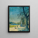 Der Schlosspark Schönbrunn - Oskar Laske — gerahmtes Bild an der Wand