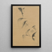 Begegnung - Oskar Schlemmer — gerahmtes Bild an der Wand