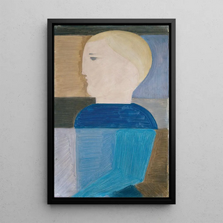 Oskar Schlemmer - HalfLength Figure Turned to the Left.webp