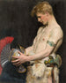Krieger germanique avec casque - Osmar Schindler — Ansicht des Kunstwerks