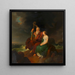 Ossian und Malvina - Johann Peter Krafft — gerahmtes Bild an der Wand