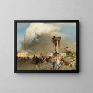 Oswald Achenbach - Ausbruch des Vesuv.webp