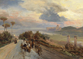 Oswald Achenbach - Via Cassia bei Rom.webp