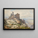 Lac Fucin - Othmar Brioschi — gerahmtes Bild an der Wand