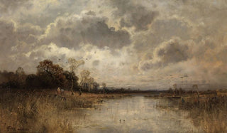 Otto Fedder - Weite Moorlandschaft.webp
