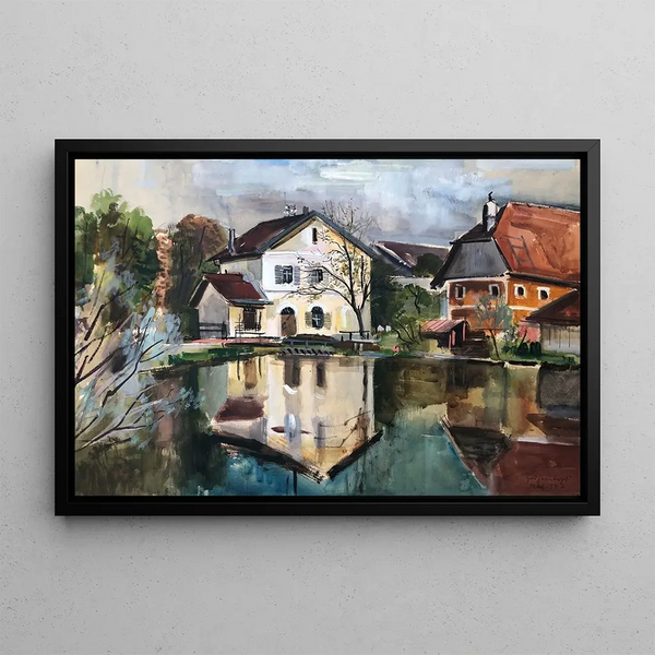 Otto Geigenberger - Mhle in sterreich.webp