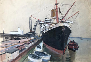 Otto Geigenberger - Passagierschiff Europa.webp
