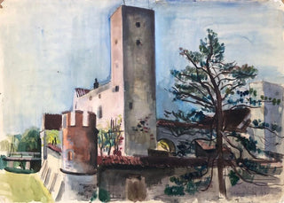Otto Geigenberger - Schloss Grnwald bei Mnchen.webp