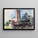Château de Grünwald près de Munich - Otto Geigenberger — gerahmtes Bild an der Wand