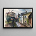 Wasserburg am Inn - Otto Geigenberger — gerahmtes Bild an der Wand