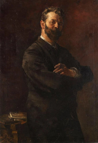 Otto Greiner - Portrt des Zeichenlehrers Arthur Haferkorn.webp