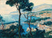 Eine Aussicht auf die Küste von Sorrento - Otto Hamel — Ansicht des Kunstwerks