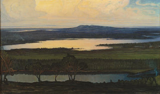 Otto Hesselbom - Summer Night Study.webp