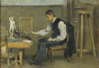 Otto Holmstrm - A Man Drawing.webp