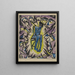Vision - Otto Lange — gerahmtes Bild an der Wand