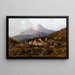 Berchtesgaden - Otto Ludwig Schneider — gerahmtes Bild an der Wand