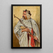 Der Scheich - Otto Pilny — gerahmtes Bild an der Wand