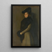 Portrait von S.A.R. der großherzoglichen Erbin Hilda von Baden - Otto Propheter — gerahmtes Bild an der Wand