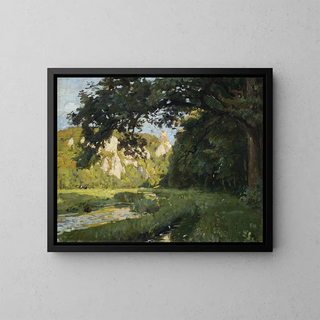 Otto Reiniger - Sommerliche Landschaft wohl bei Buttenhausen.webp