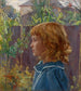 Portrait einer jungen Mädchen - Otto Stark — Ansicht des Kunstwerks