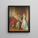 L'arrangement - Otto Wilhelm Eduard Erdmann — gerahmtes Bild an der Wand