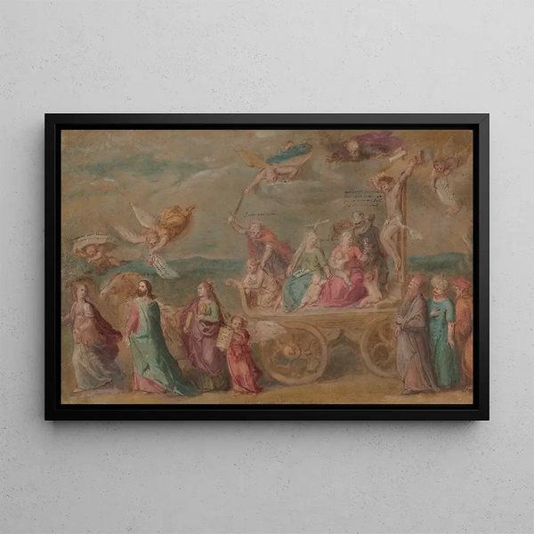 Otto van Veen - The Triumph of the Word of God from the Series Triumph of the Catholic Church.webp