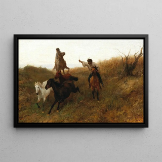 Otto von Thoren - Hungarian Horsemen.webp
