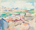 Dorfensemble in Banyuls-sur-Mer - Owen Merton — Ansicht des Kunstwerks