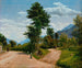 Italienisches Landschaftsgemälde - P. C. Skovgaard — Ansicht des Kunstwerks