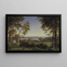 Vue sur Skarre S - P. C. Skovgaard — gerahmtes Bild an der Wand