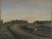 Vejby mit der Kirche im Norden, Abendlicht, Zeeland - P. C. Skovgaard — Ansicht des Kunstwerks