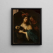 Salomé mit dem Kopf des heiligen Johannes dem Täufer - Il Padovanino — gerahmtes Bild an der Wand