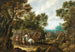 Landschaft mit Bäumen und ruhenden Soldaten - Palamedes Palamedesz — Ansicht des Kunstwerks