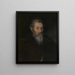 Portrait eines Mannes - Paolo Farinati — gerahmtes Bild an der Wand