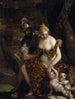 Mars Venus und Cupid Mars und Venus mit Cupid und einem Hund - Paolo Véronèse — Ansicht des Kunstwerks