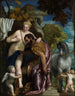 Mars und Venus vereint durch die Liebe - Paolo Véronèse — Ansicht des Kunstwerks
