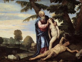Die Erschaffung Adams - Paolo Véronèse — Ansicht des Kunstwerks
