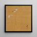 Nacht-Schmetterlinge - Shibata Zeshin — gerahmtes Bild an der Wand