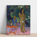 Reproduktion des Gemäldes Parau na te Varua ino (Worte des Teufels) - Paul Gauguin