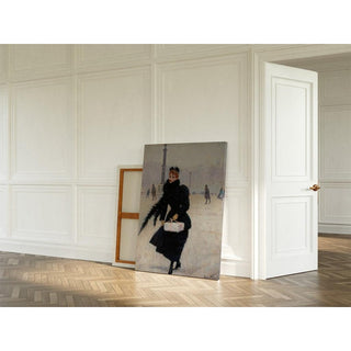 Parisienne sur la place de la Concorde - Jean Béraud | Reproduction Tableau Décoration murale affiche copie