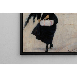 Parisienne sur la place de la Concorde - Jean Béraud | Reproduction Tableau Décoration murale affiche copie