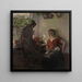 Unter Freunden - Alos Boudry — gerahmtes Bild an der Wand