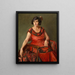 Portrait von Frau Mabel Noyk - Patrick Joseph Tuohy — gerahmtes Bild an der Wand