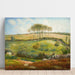 Reproduktion des Gemäldes Weide bei Cherbourg (Normandie) - Jean-François Millet