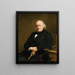 Portrait von Fortuné de Vergès - Paul-Jacques-Aimé Baudry — gerahmtes Bild an der Wand