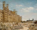 L'Hôtel de Ville en reconstruction - Paul-Joseph-Victor Dargaud — Ansicht des Kunstwerks