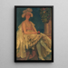 Figur des Theaters - Paul Albert Laurens — gerahmtes Bild an der Wand