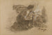 Mutter und Kind und brennendes Dorf - Paul Albert Laurens — Ansicht des Kunstwerks